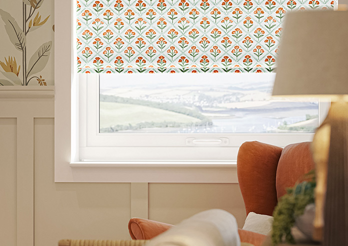 Chatsworth, Pumpkin Spice - Roman Blind - Image 5